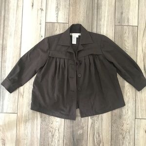 Max Studio - Petite Pleated Coat